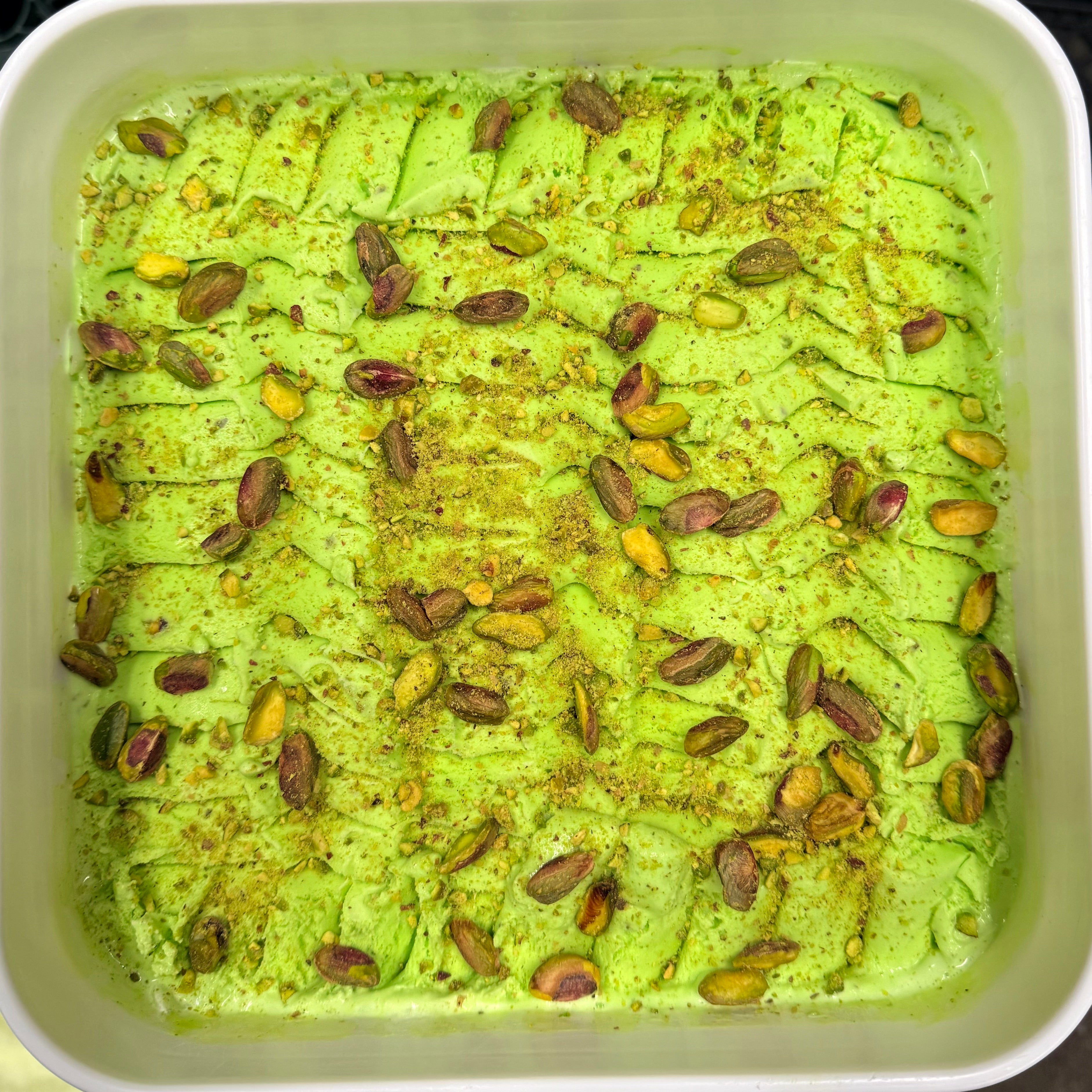 Pistachio Ice Cream Buckets 3 Gallons
