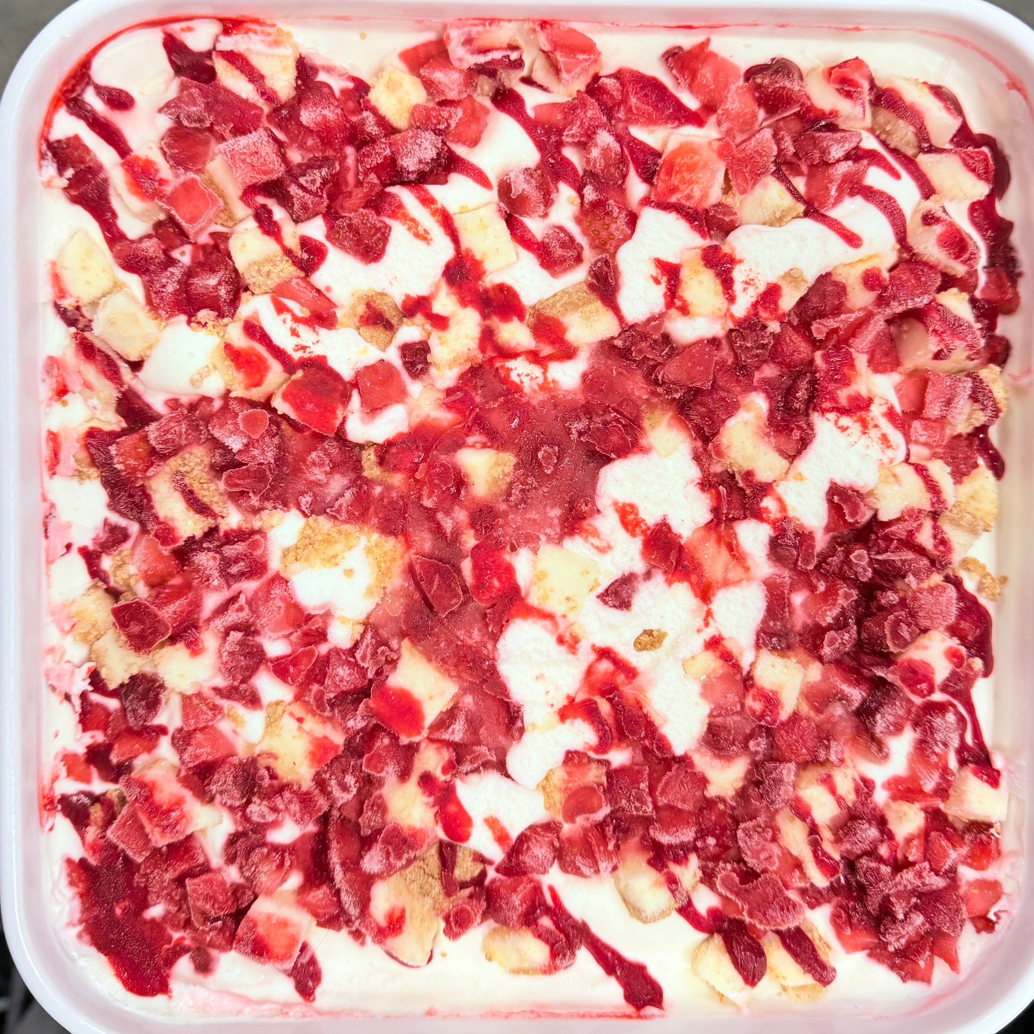 Strawberry Cheesecake Ice Cream Buckets 3 Gallons
