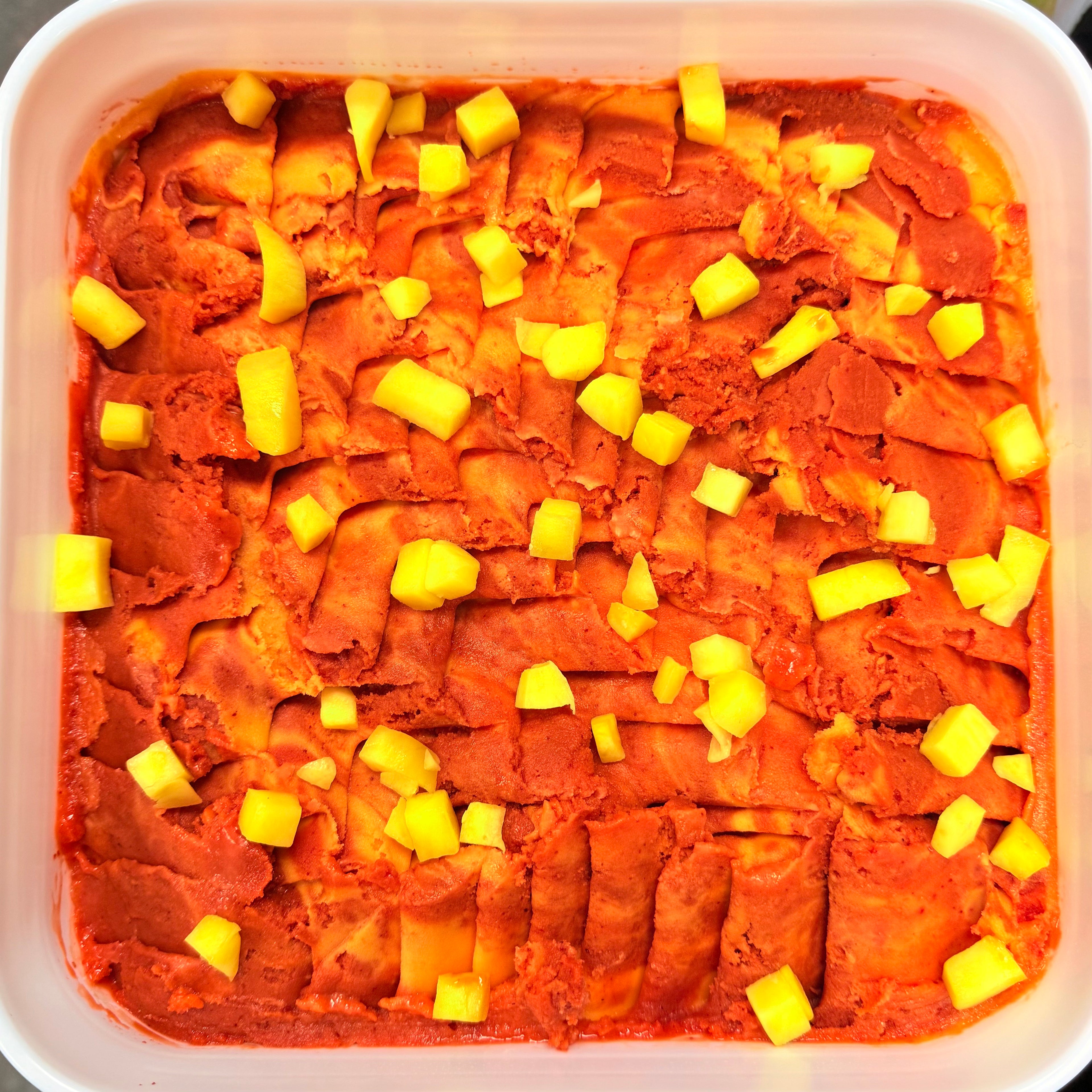 Mango Chamoy Ice Cream Buckets 3 Gallons