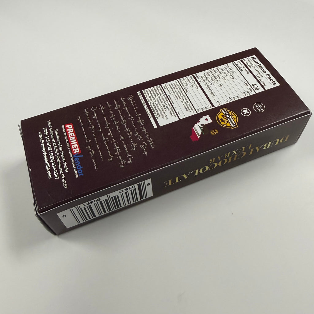 Dubai Chocolate LuxBar Popsicle Ice Cream