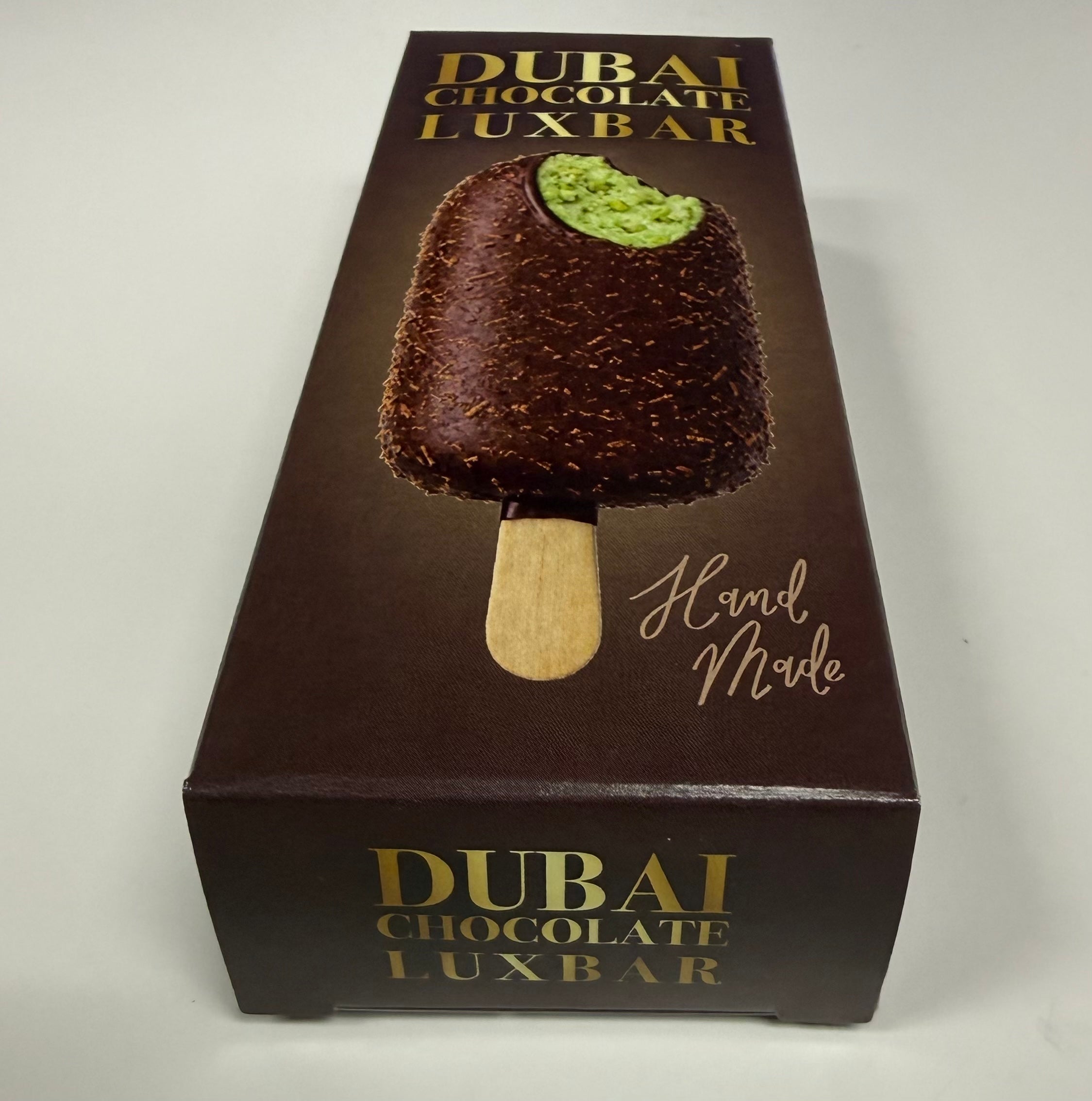 Dubai Chocolate LuxBar Popsicle Ice Cream