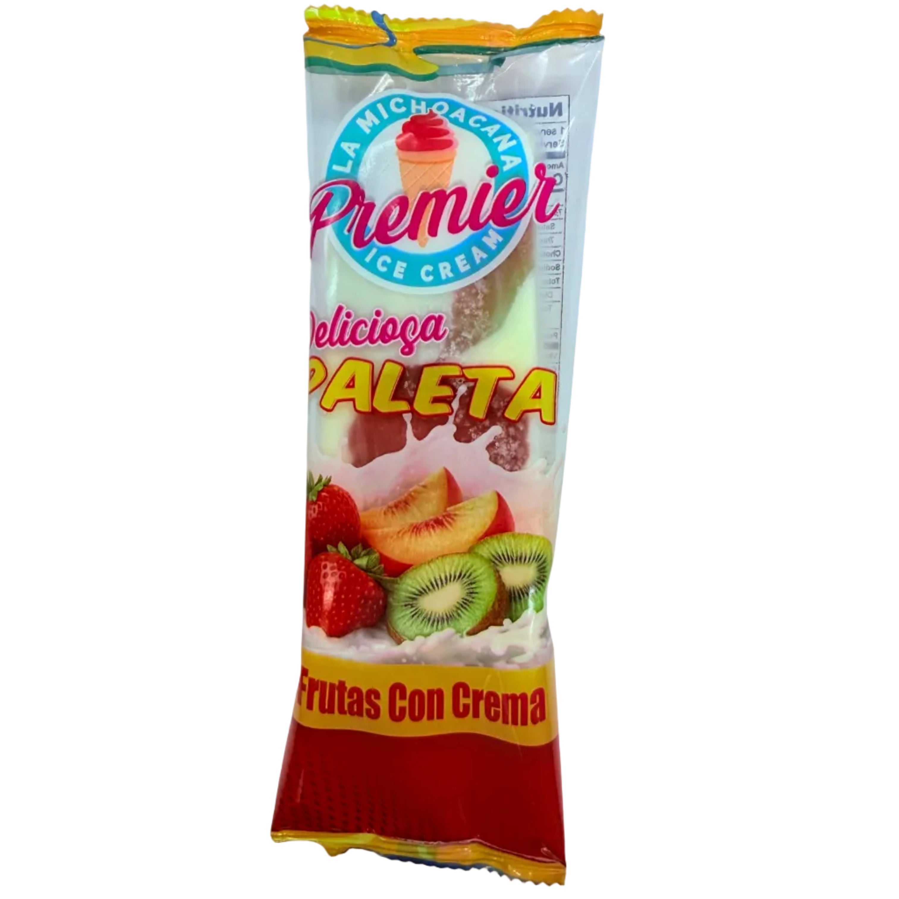Frutas Con Crema Paletas Case 26 Pcs/Case