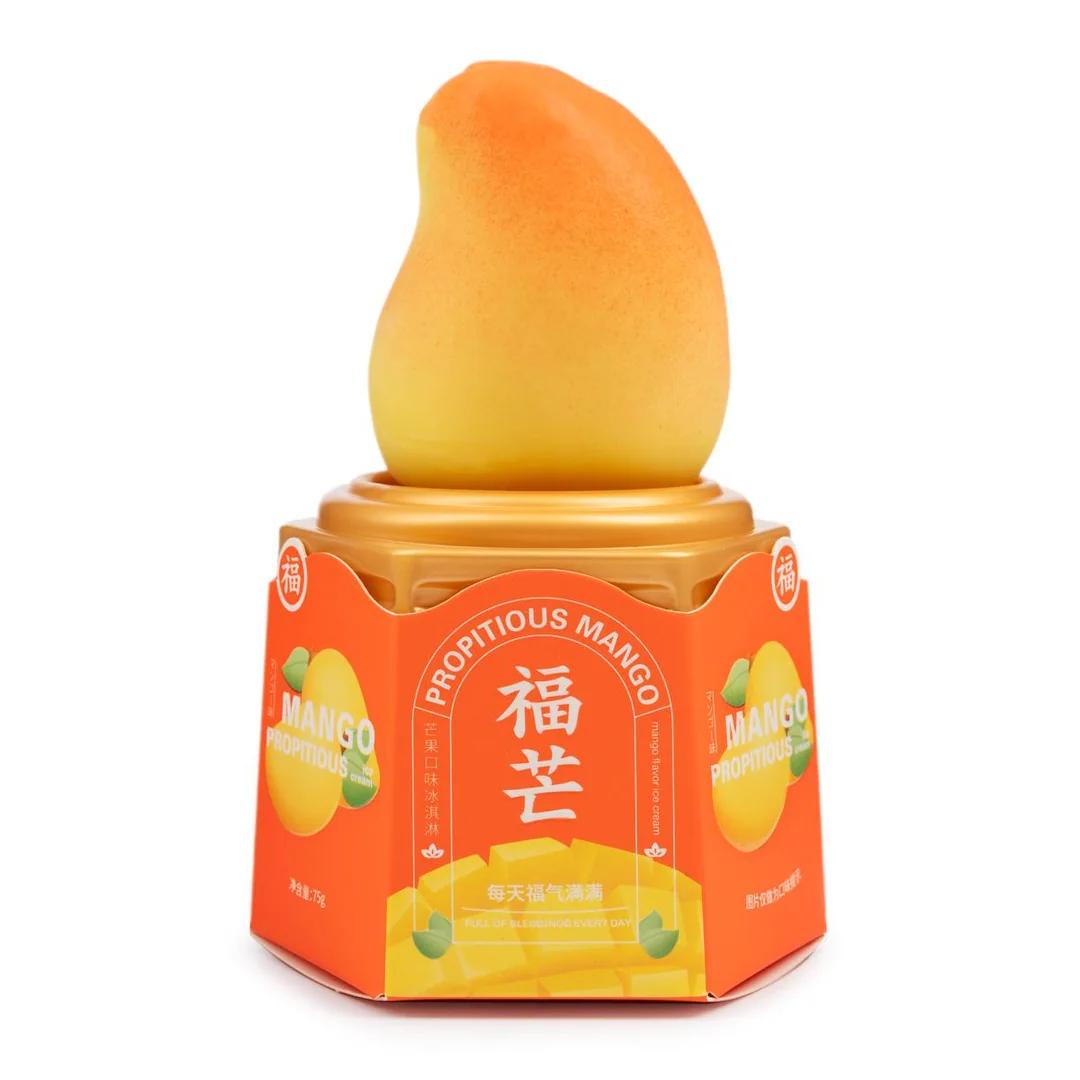Mango Shaped Ice Cream Case 12 Pcs/Case
