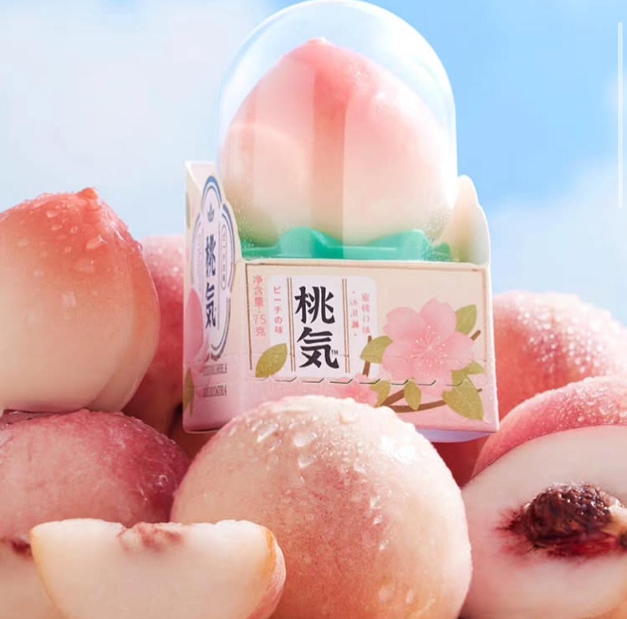 Peach Shaped Ice Cream Case 12 Pcs/Case