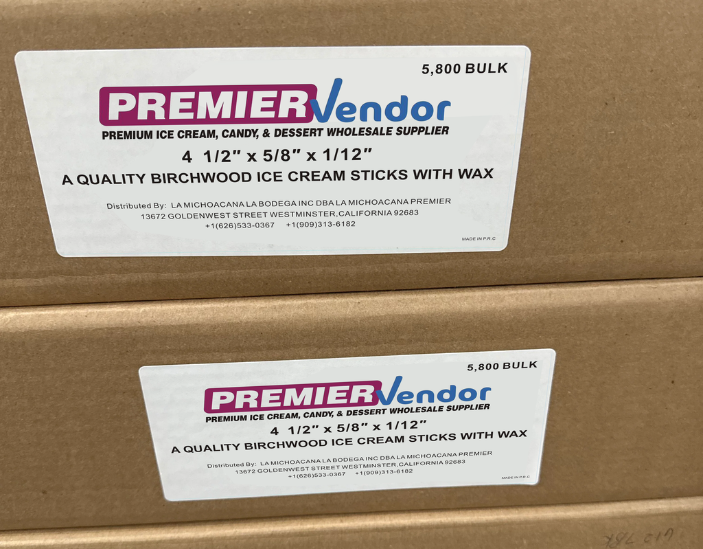 Premier Vendor Ice Cream Sticks